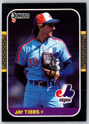 1987 Donruss Jay Tibbs