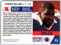1990 Proset Howard Ballard #73