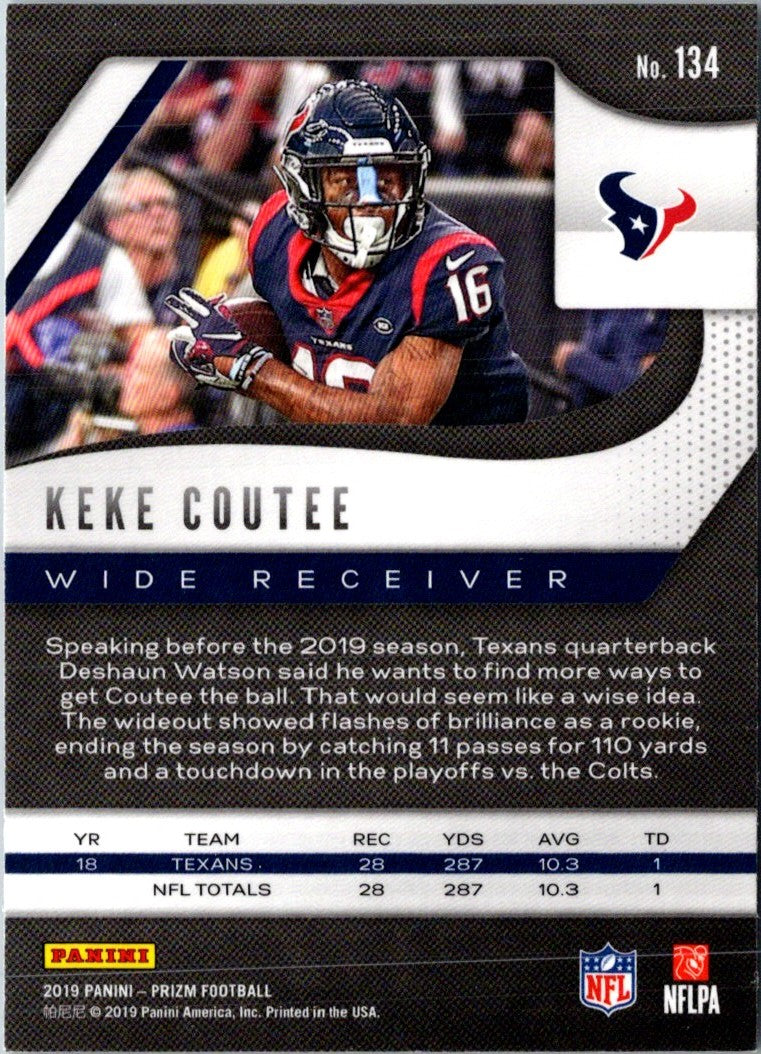 2019 Panini Prizm Keke Coutee