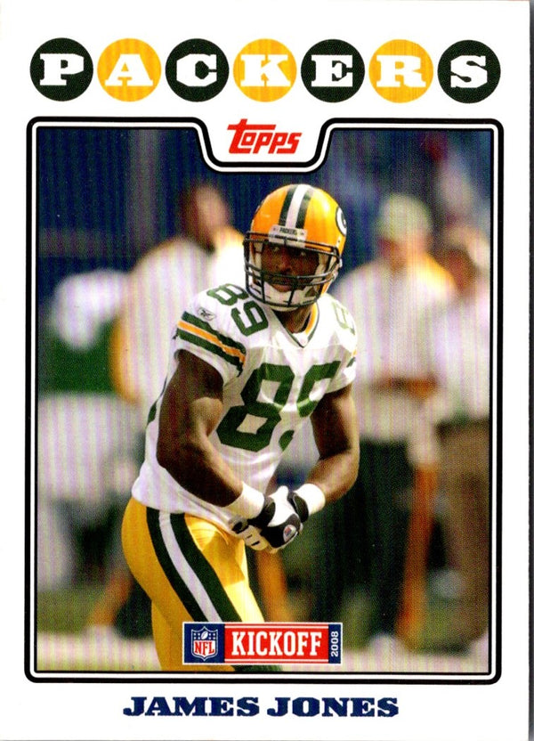 2008 Topps Kickoff James Jones #46