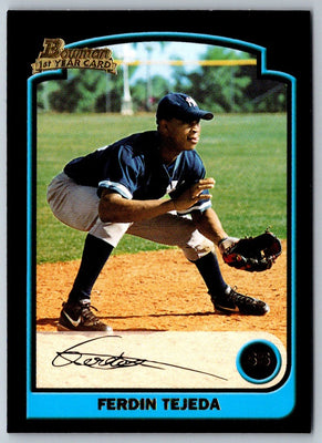 2003 Bowman Draft Picks & Prospects Gold Ferdin Tejeda #BDP104