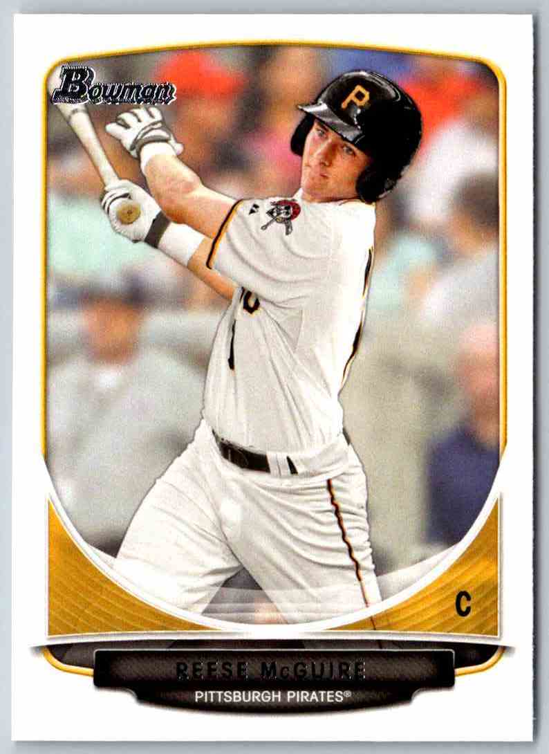 2013 Bowman Reese McGuire