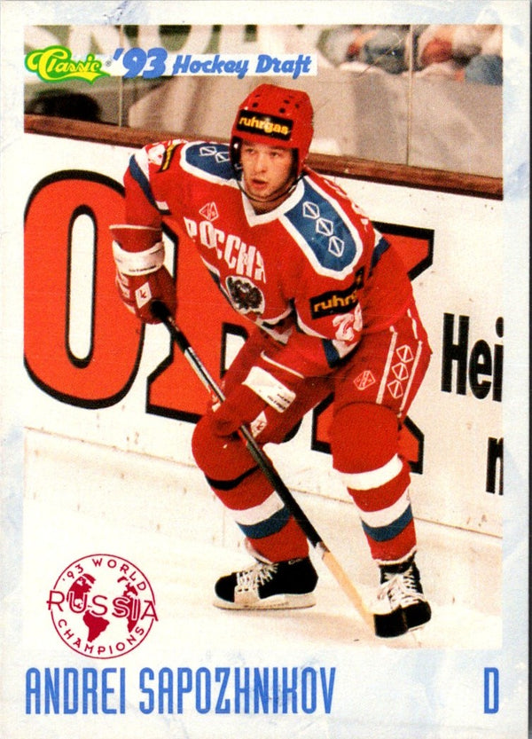 1993 Classic Andrei Sapozhnikov #92