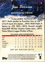 2017 Topps Gallery Jose Berrios #4