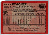 1983 Topps Ricky Feacher #250
