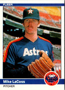 1984 Fleer Mike LaCoss