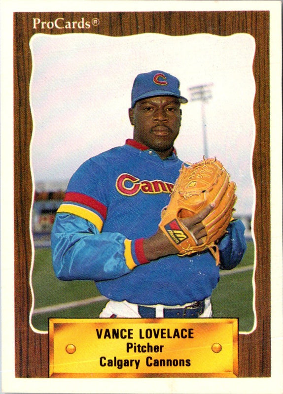 1990 ProCards Vance Lovelace #647
