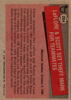 1981 Topps R. LeFlore/R. Scott #204