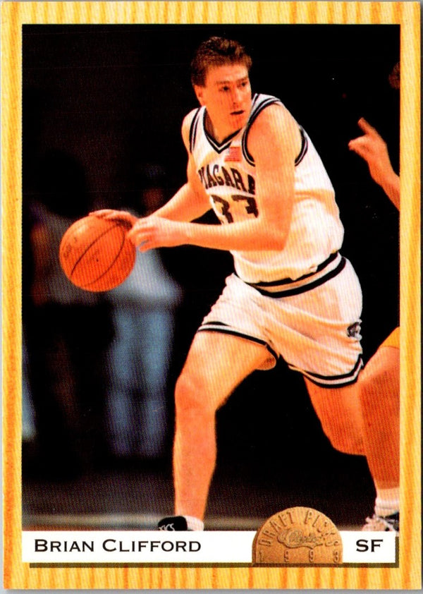 1993 Classic Draft Picks Brian Clifford #86