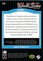2001 Upper Deck Decade 1970's Gene Tenace #173