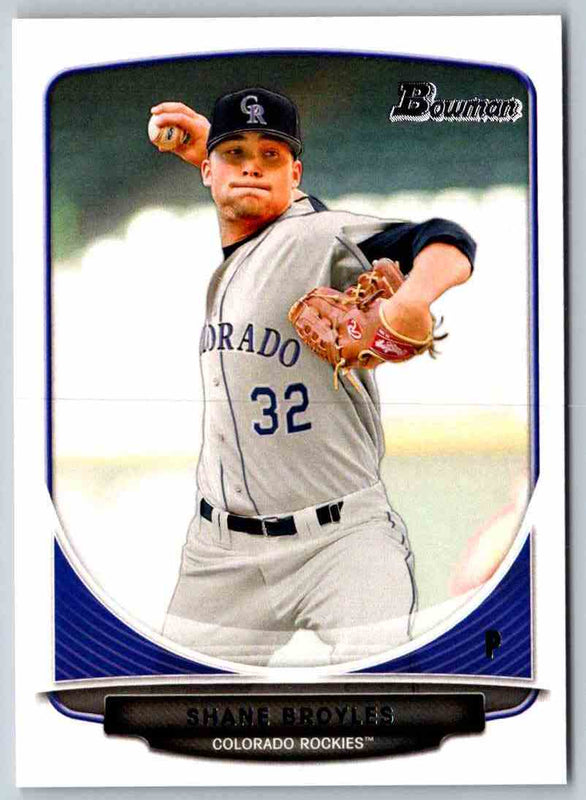 2013 Bowman Shane Broyles #BP96