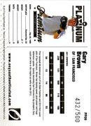 2012 Onyx Platinum Prospects Gary Brown