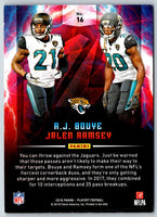 2018 Panini Playoff Thunder & Lightning A.J. Bouye/Jalen Ramsey #16