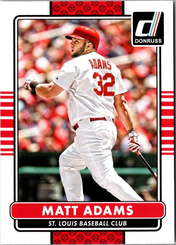 2015 Donruss Matt Adams #158