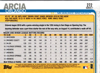 2019 Topps Orlando Arcia #272