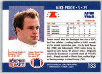 1990 Proset Mike Prior #133
