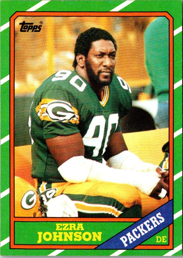 1986 Topps Ezra Johnson #221 EX-MT