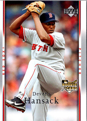2007 Upper Deck Devern Hansack #4 Rookie