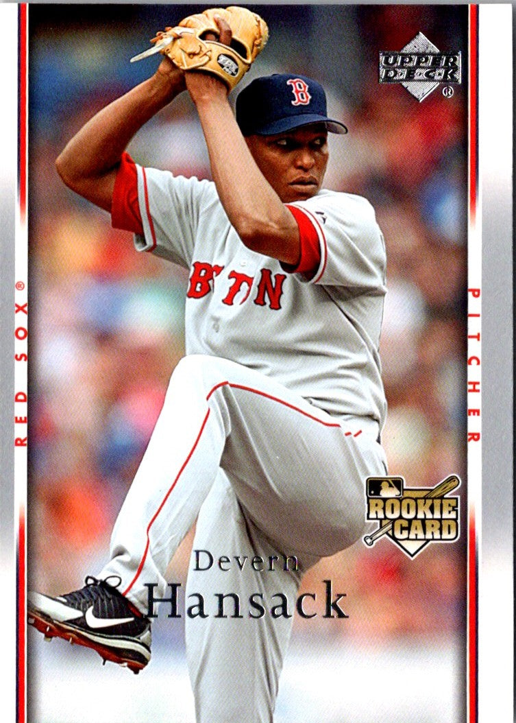 2007 Upper Deck Devern Hansack