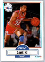 1990 Fleer Johnny Dawkins #141