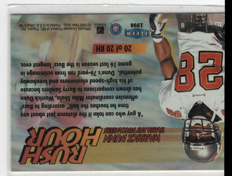 1998 Ultra Rush Hour Warrick Dunn