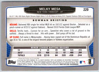 2013 Bowman Melky Mesa #220