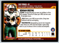 2000 Bowman Zach Thomas #134
