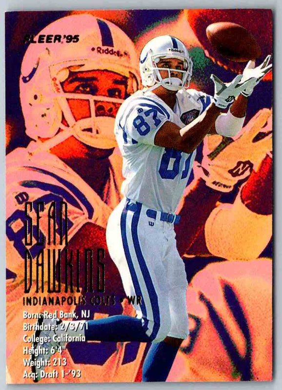 1995 Fleer Sean Dawkins #161