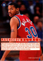 1996 Score Board Rookies Rasheed Wallace #99