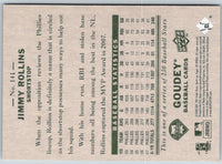 2008 Upper Deck Goudey Jimmy Rollins #141