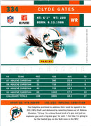 2011 Score Clyde Gates