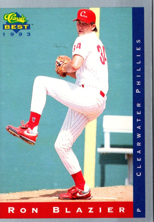 1993 Classic Best Ron Blazier #241