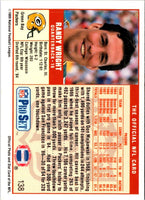 1989 Pro Set Randy Wright #138