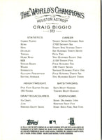 2007 Topps Allen & Ginter Craig Biggio #323