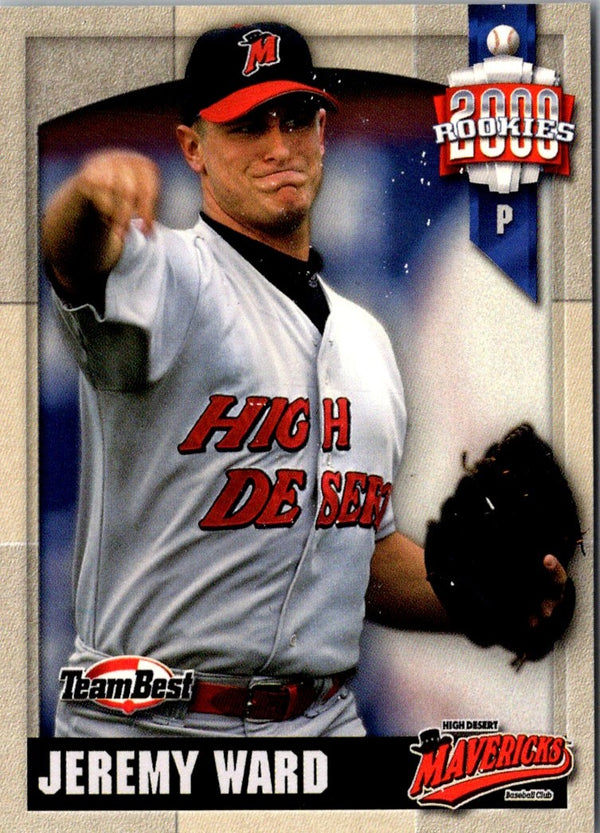 2000 Team Best Rookies Jeremy Ward #92