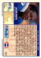 1989 Pro Set Jacob Green #393