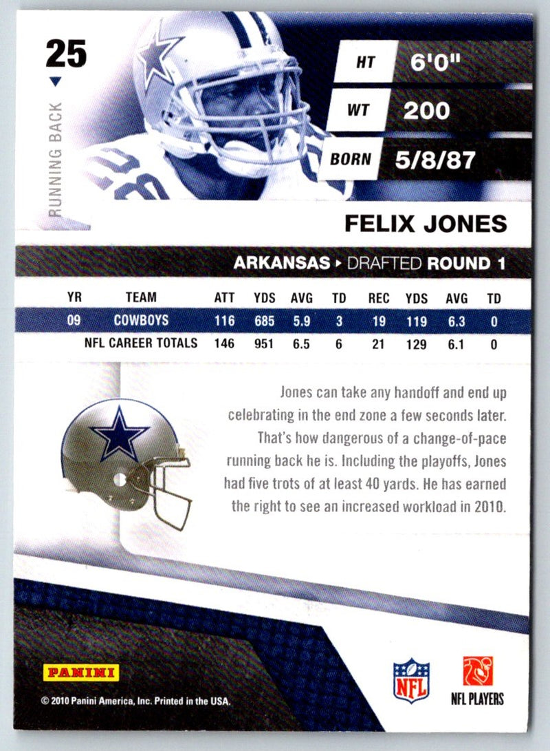 2010 Panini Absolute Memorabilia Felix Jones