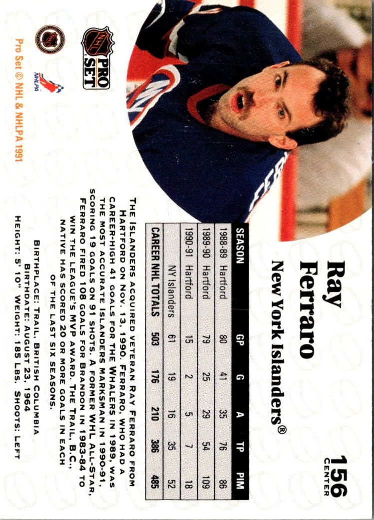 1991 Pro Set Ray Ferraro