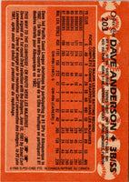 1988 O-Pee-Chee Dave Anderson #203