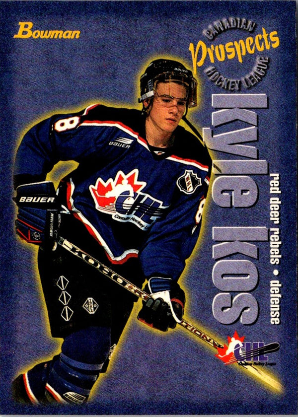 1997 Bowman CHL Kyle Kos #156