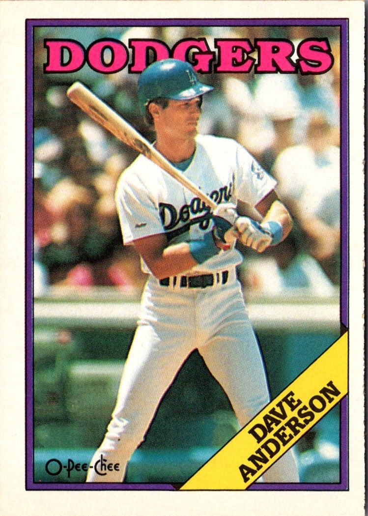 1988 O-Pee-Chee Dave Anderson
