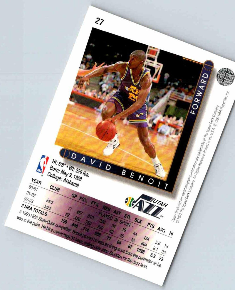 1994 Upper Deck David Benoit