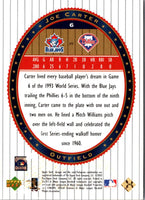2002 Upper Deck World Series Heroes Joe Carter #6