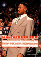 1996 Score Board Rookies Alonzo Mourning #98