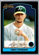 2003 Bowman Draft Picks & Prospects Trent Peterson
