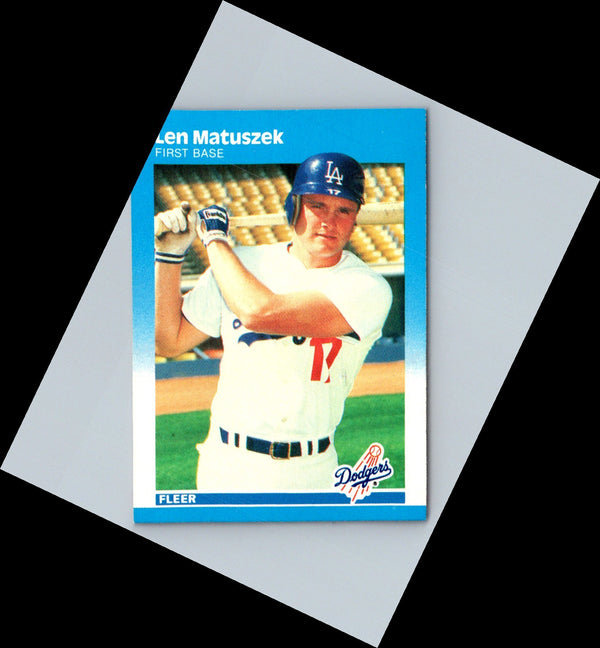 1985 Fleer Len Matuszek #260