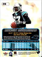 2001 Ultra Muhsin Muhammad #210