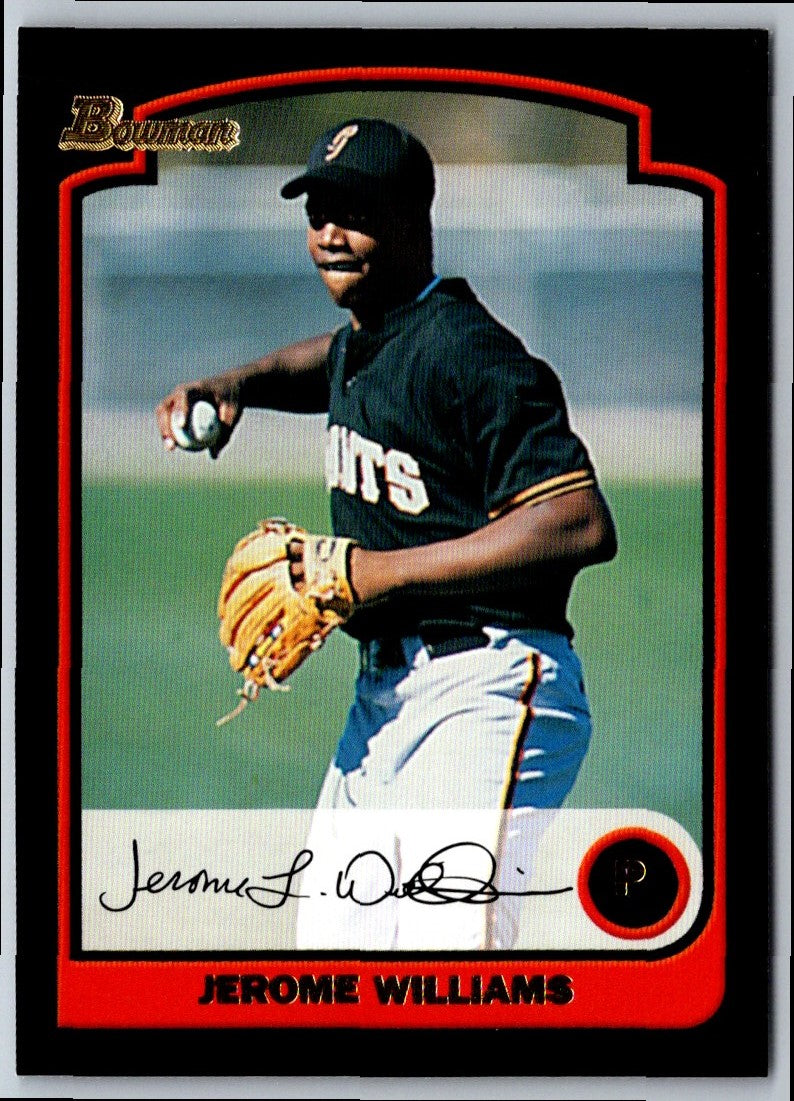 2003 Bowman Draft Picks & Prospects Gold Jerome Williams