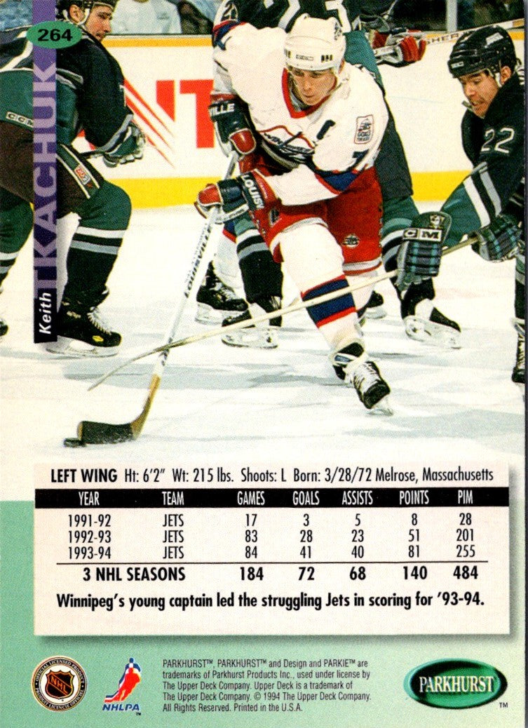 1994 Parkhurst Keith Tkachuk