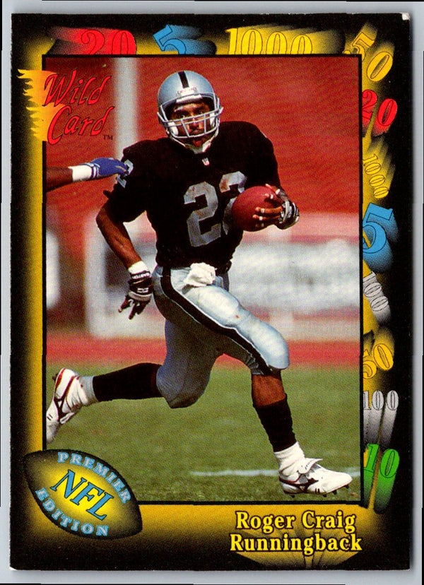 1991 Wild Card Roger Craig #35